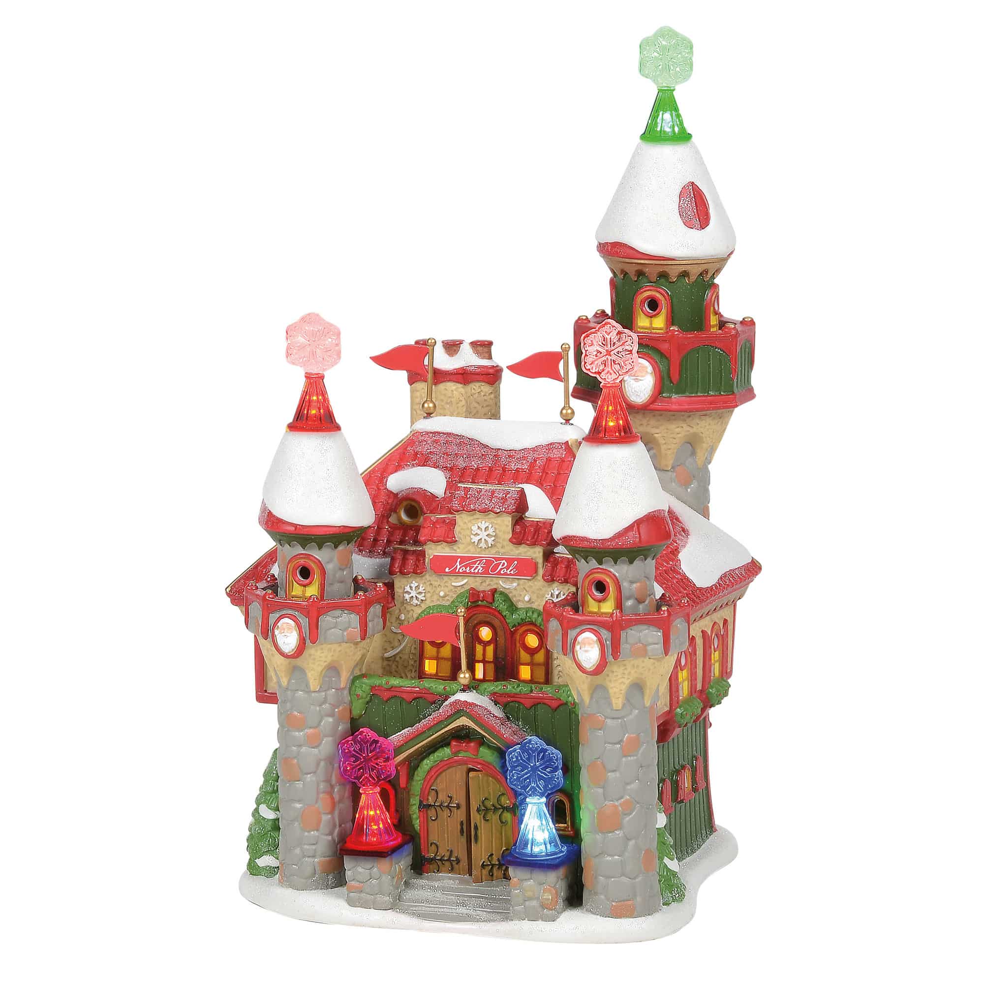 dept. 56 north pole santas snowflake palace