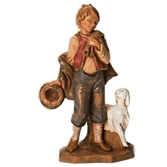 Lucas Little Boy Shepherd Fontanini Nativity Collection