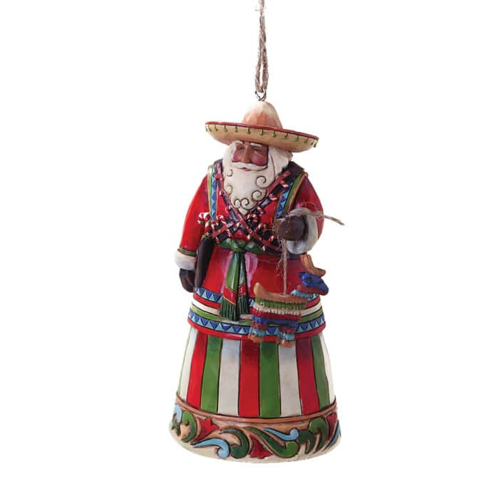 Mexican Santa Ornament by Jim Shore