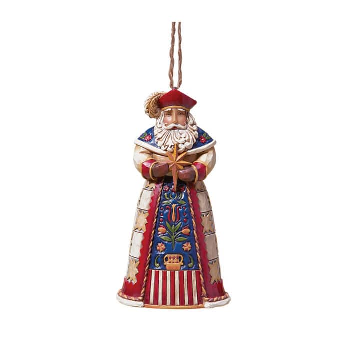Polish Santa Ornament by Jim Shore
