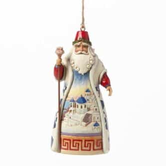 Greek Santa Ornament By Jim Shore