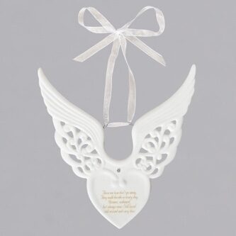 Angel's Wings Memorial Ornament