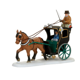 Dept 56 Dickens Holiday Cab Ride