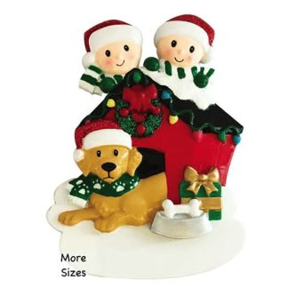 Family with Dog Ornaments 2 2