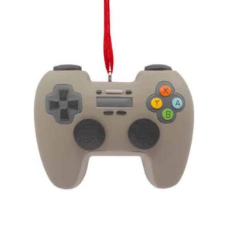 Video Game Controller Ornament Gray