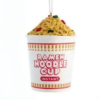 Ramen Noodle Cup Ornament