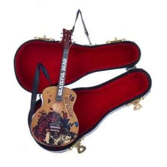 Grateful Dead™ Guitar With Black Case Ornament