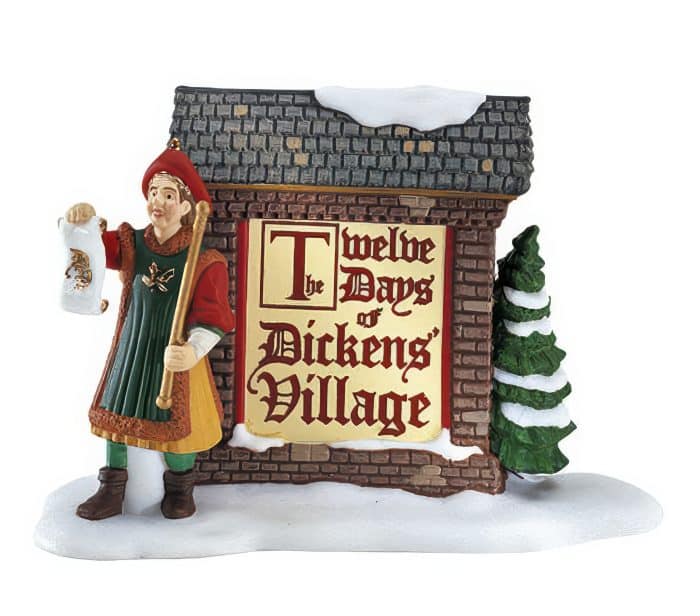 Twelve Days of Christmas Sign