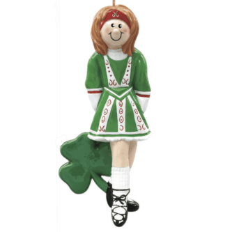 Irish Dancer Girl Ornament