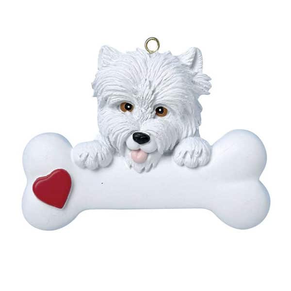 Westie Doggie Ornament