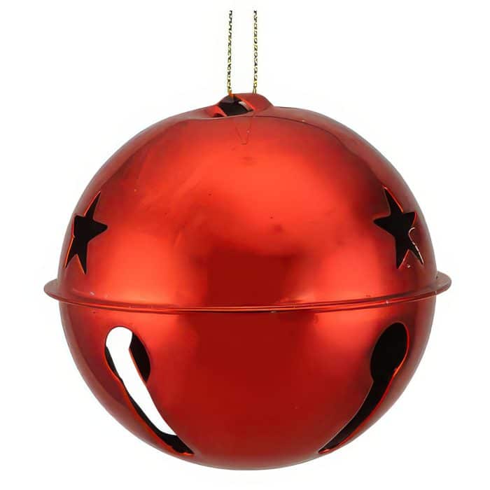 Red Jingle Bell Ornament