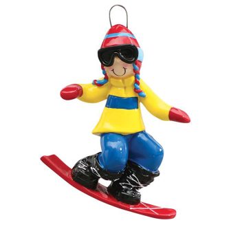 Snowboarder Personalized Ornament