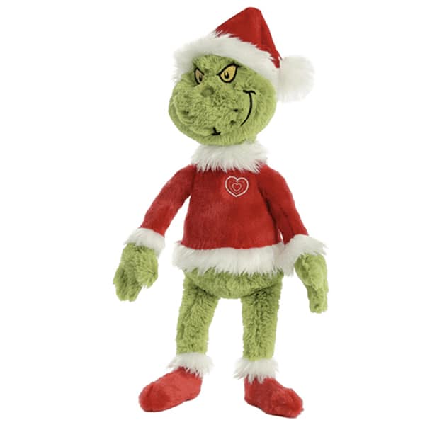 Dr Seuss Grinch Santa Plush