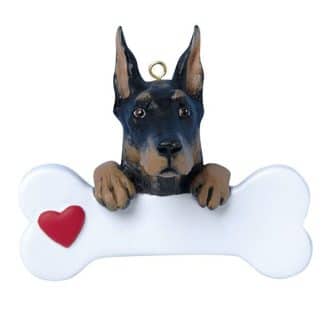 Doberman Pinscher Dog Ornament