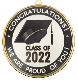 Class of 2022 Graduation Ornament Two Styles Proud of You