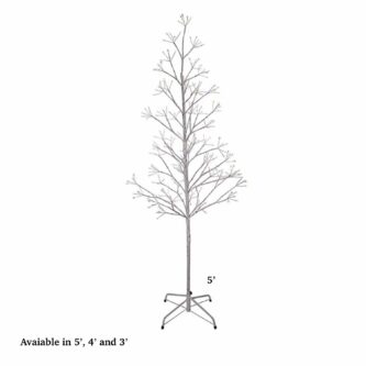 Birch Tree Eight Function LED Lights 5 Foot