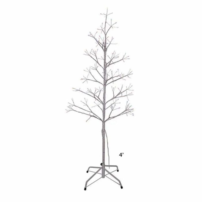 Birch Tree Eight Function Led Lights 4foot