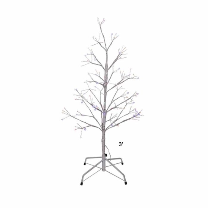 Birch Tree Eight Function Led Lights 3 Foot