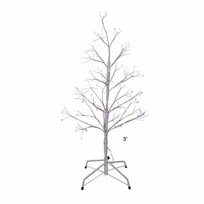 Birch Twig Tree Eight Function Multi Led Lights 3