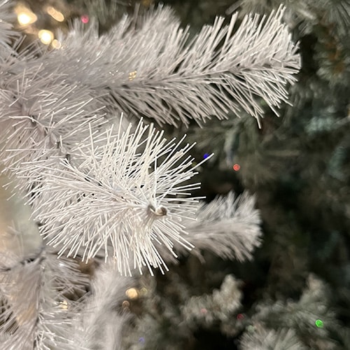 White Feather Christmas Tree