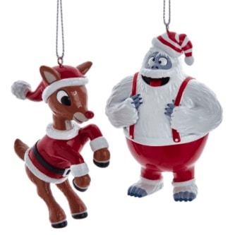 Bumble and Rudolph® Ornaments