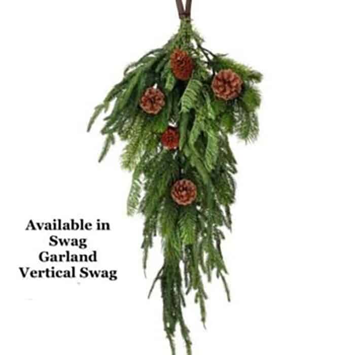 Norfolk spruce juniper collection swag 2722 stnickscom  1 1 333x333