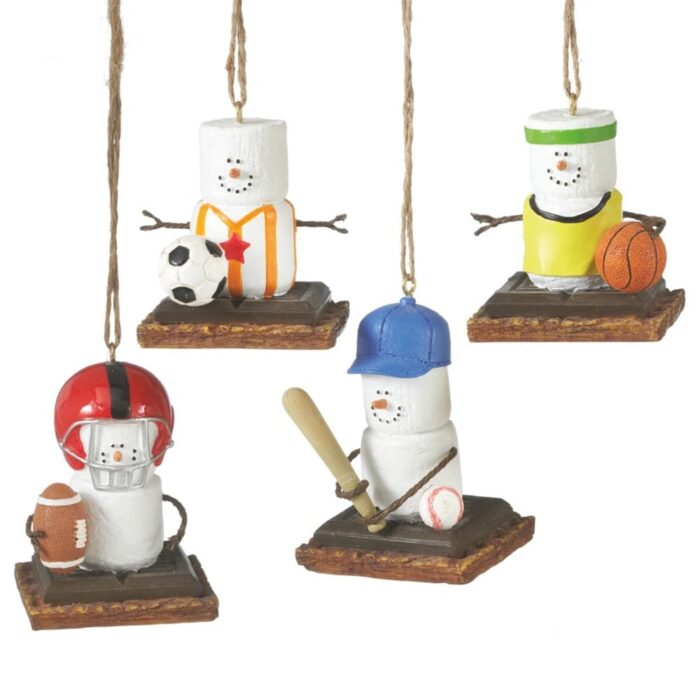 Smores Team Sport Ornaments