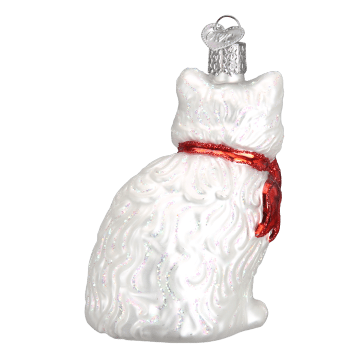 Old World Christmas Princess Kitty Blown Glass Ornament