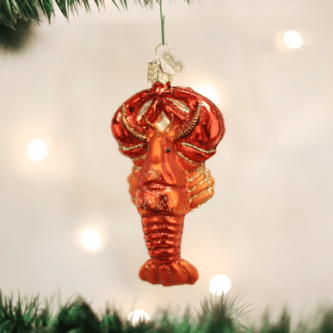 Old World Christmas Lobster Blown Glass Ornament