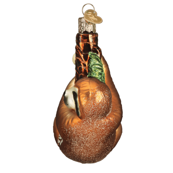 Old World Christmas Blown Glass Sloth Ornament