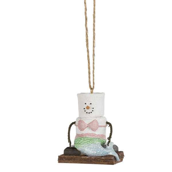 Smores Mermaid Ornament