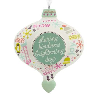 Caregiver Sharing Kindness Ornament