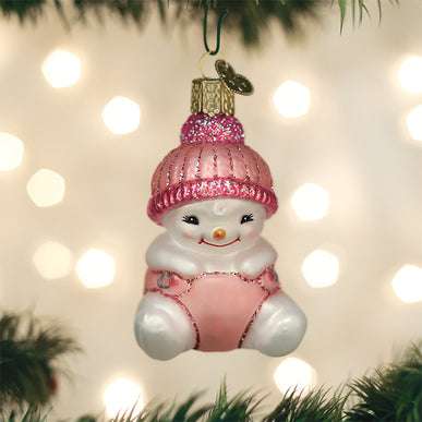 Snow Baby Ornament Old World Christmas