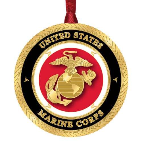 Us Marine Corps Seal Ornament