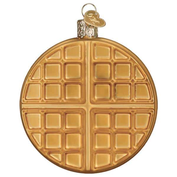 Waffle with Blueberries Ornament Old World Christmas