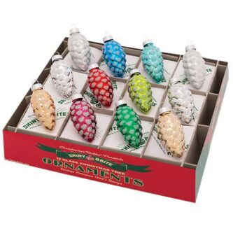 Radko Shiny Brite Holiday Splendor Pinecones