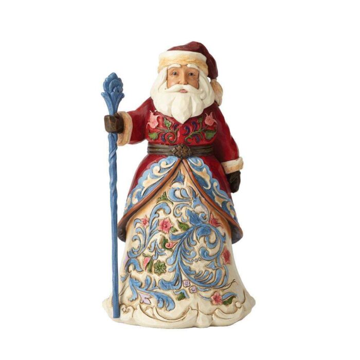 Jim Shore Norwegian Santa with Staff