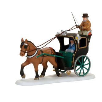 Holiday Cab Ride Dept 56 Dickens' Village