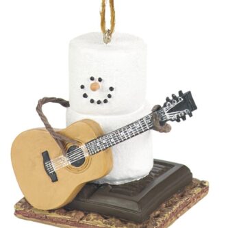 S'mores with Guitar Ornament