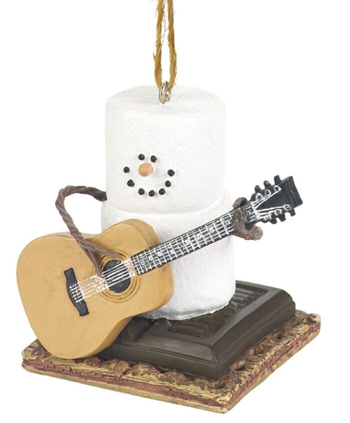 Smores with Guitar Ornament