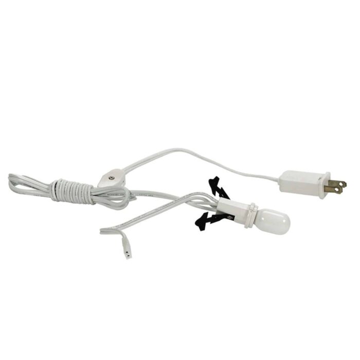 Dept 56 Village Replacement Aux Cord with Light