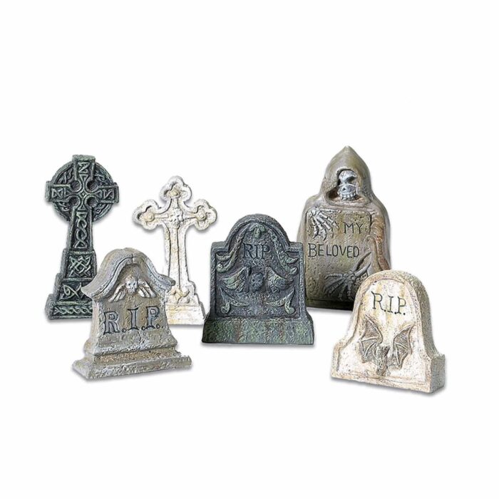 Dept 56 Halloween Village Tombstones
