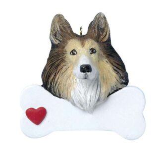 Collie Ornament