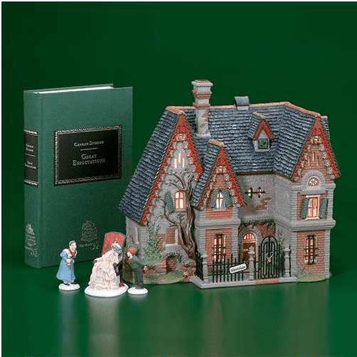 Dept 56 Rare Retired Great Expectations Satis Manor Literary Classics Collections Pre owned