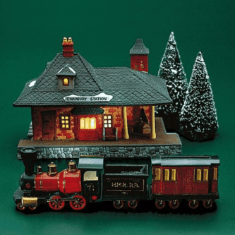 Dept. 56 Rare Retired Chadbury Station Dickens Village Pre-Owned