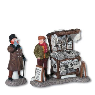 Dept 56 Dickens London Newspaper Stand