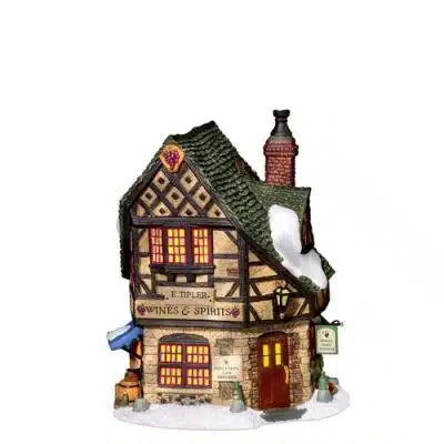 Dept 56 Dickens Village E Tipler Agent for Wines Spirits