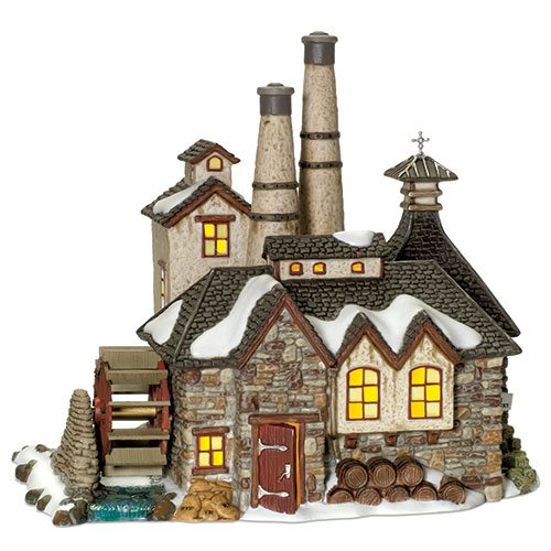 Dept 56 Dickens Village London Gin Distillery