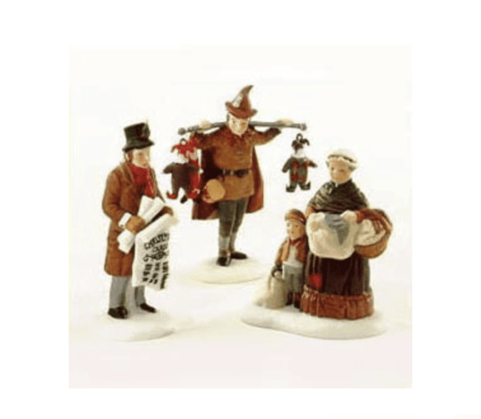 Portobello Road Peddlers Dept 56 Rare Retired Dickens Village Pre owned