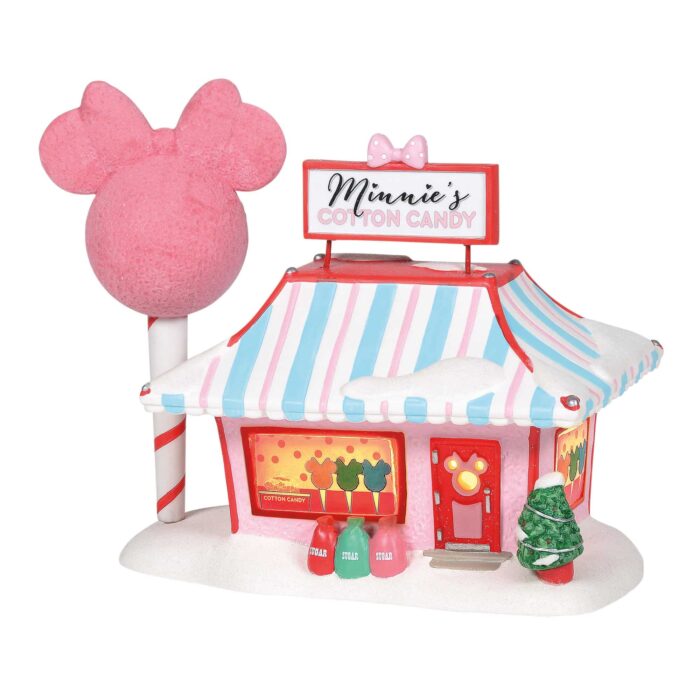 Dept 56 Disney Village Minnies Cotton Candy Shop